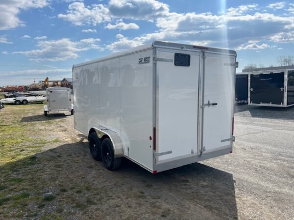 Car Mate 7 x 16 Enclosed Cargo Trailer – Extended Tongue - Image 7