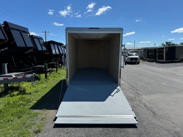 Car Mate 7 x 14 V-Nose Enclosed Cargo Trailer – 12” Added Height - Image 3