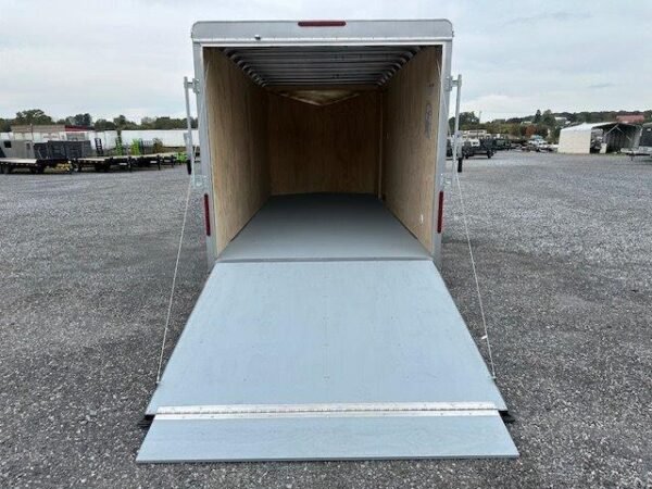 Car Mate 7 x 16 Enclosed Cargo Trailer – Slant V-Nose - Image 3