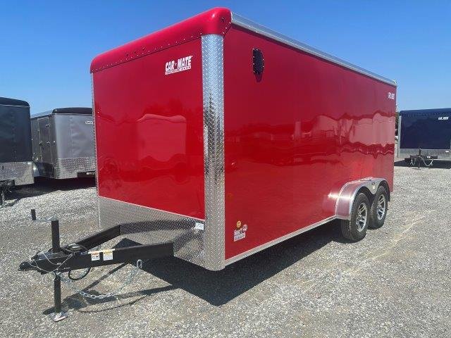 Car Mate 7 x 16 Enclosed Cargo Trailer – Torsion Axles - Image 4
