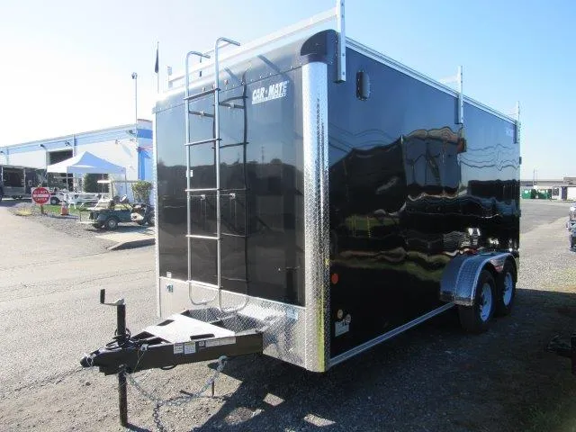 Car Mate 7 x 16 Enclosed Contractor Trailer – 10K GVW Upgrade - Image 4