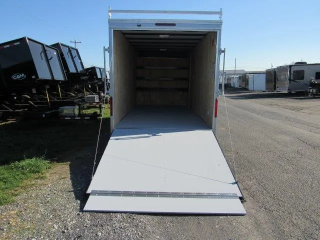Car Mate 7 x 16 Enclosed Contractor Trailer – 10K GVW Upgrade - Image 3
