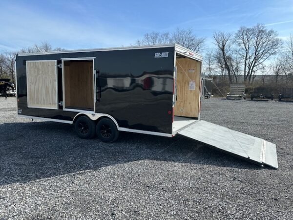 Car Mate 8.5 x 20 Enclosed Car Hauler – Escape Door - Image 10