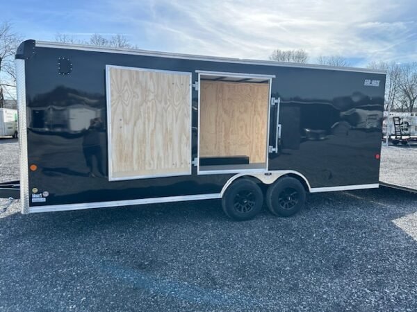 Car Mate 8.5 x 20 Enclosed Car Hauler – Escape Door - Image 9