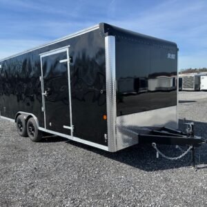 Car Mate 8.5 x 20 Enclosed Car Hauler – Escape Door
