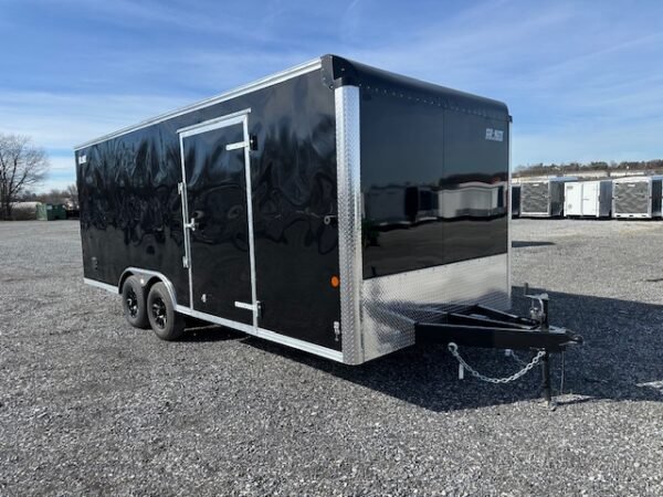 Car Mate 8.5 x 20 Enclosed Car Hauler – Escape Door