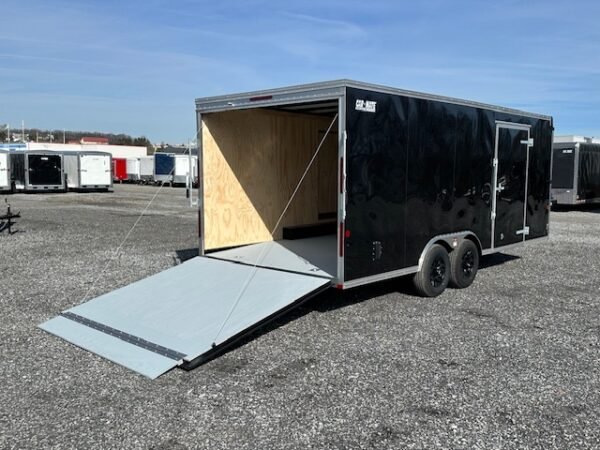 Car Mate 8.5 x 20 Enclosed Car Hauler – Escape Door - Image 8