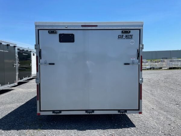 Car Mate 8.5 x 24 Enclosed Car Trailer – Aluminum Wheels - Image 9