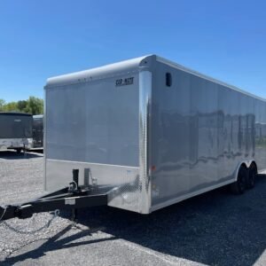 Car Mate 8.5 x 24 Enclosed Car Trailer – Aluminum Wheels