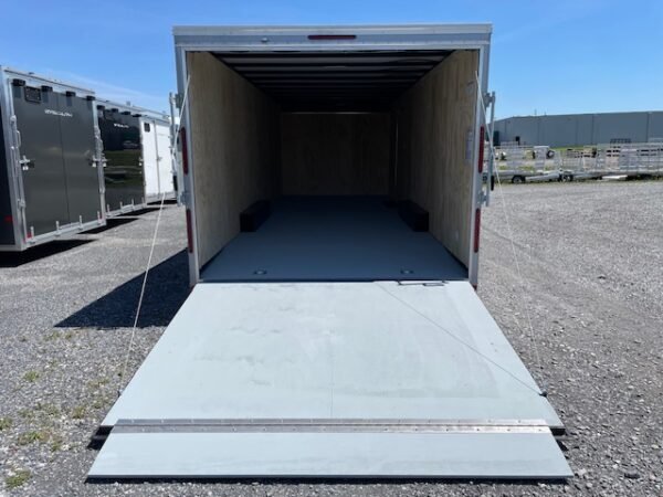 Car Mate 8.5 x 24 Enclosed Car Trailer – Aluminum Wheels - Image 3