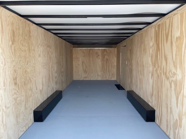 Car Mate 8.5 x 24 Enclosed Car Trailer – Aluminum Wheels - Image 8
