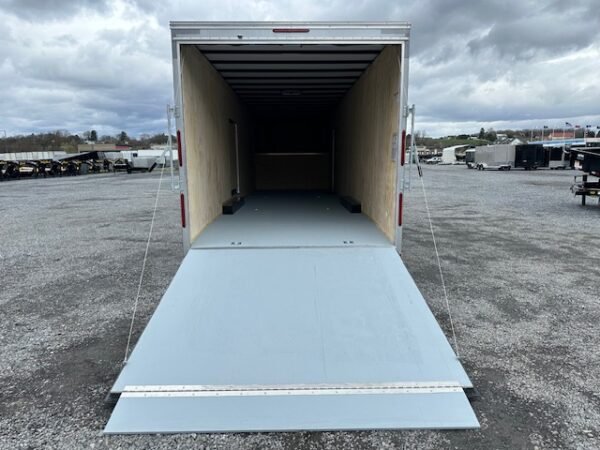 Car Mate 8.5 x 38 Enclosed Gooseneck Trailer – Aluminum Wheels - Image 3