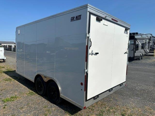 Car Mate 8.5 x 16 Enclosed Cargo Trailer – Aluminum Wheels - Image 5