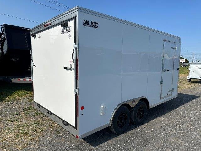 Car Mate 8.5 x 16 Enclosed Cargo Trailer – Aluminum Wheels - Image 7