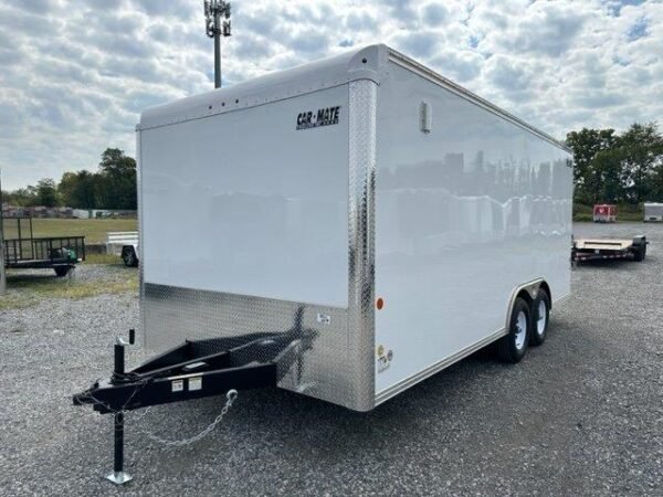 Car Mate 8.5 x 18 Enclosed Car Trailer – 6K Torsion Axles - Image 4