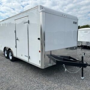 Car Mate 8.5 x 18 Enclosed Car Trailer – 6K Torsion Axles
