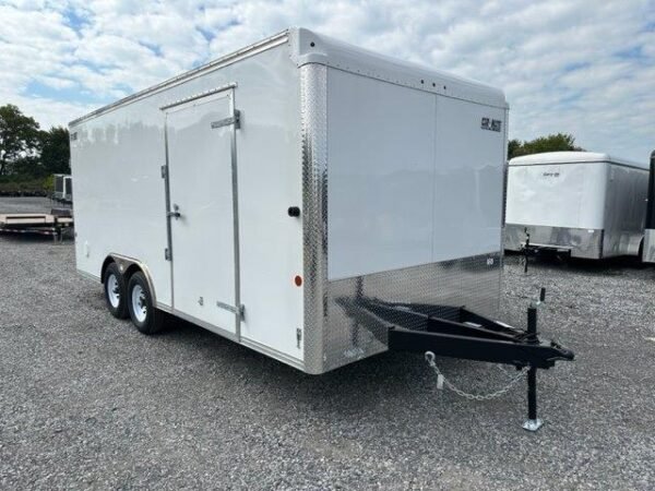 Car Mate 8.5 x 18 Enclosed Car Trailer – 6K Torsion Axles