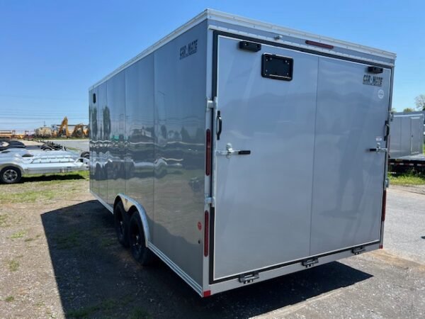 Car Mate 8.5 x 18 Enclosed Car Trailer – 6” Added Height - Image 5