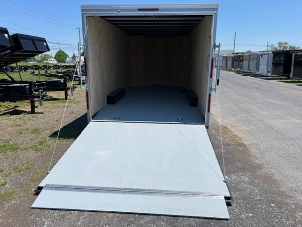 Car Mate 8.5 x 18 Enclosed Car Trailer – 6” Added Height - Image 3
