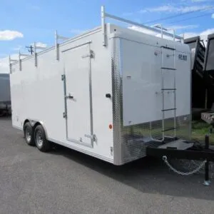Car Mate 8.5 x 18 Enclosed Cargo Trailer – Contractor Package