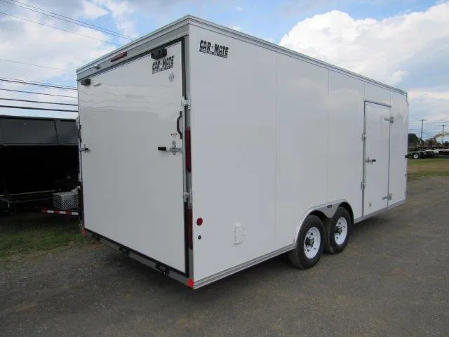 Car Mate 8.5 x 20 Enclosed Car Trailer – 6″ Added Height - Image 5
