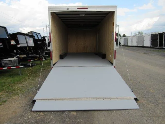 Car Mate 8.5 x 20 Enclosed Car Trailer – 6″ Added Height - Image 3