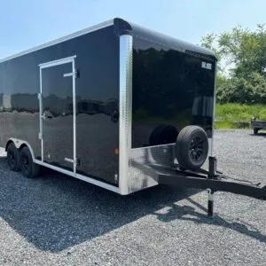 Car Mate 8.5 x 20 Enclosed Car Trailer – Aluminum Wheels