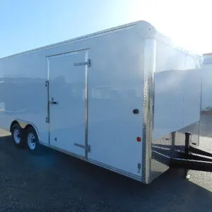 Car Mate 8.5 x 20 Enclosed Car Trailer – Extended Tongue