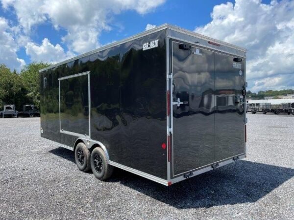 Car Mate 8.5 x 20 V-Nose Enclosed Car Hauler – Finished Interior - Image 5