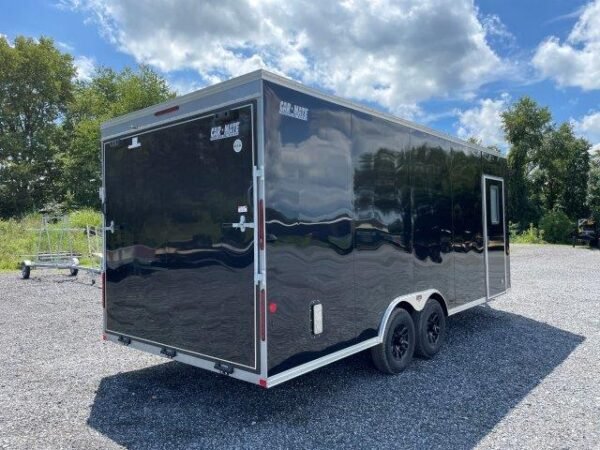 Car Mate 8.5 x 20 V-Nose Enclosed Car Hauler – Finished Interior - Image 7