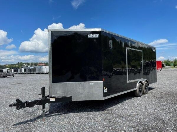 Car Mate 8.5 x 20 V-Nose Enclosed Car Hauler – Finished Interior - Image 4