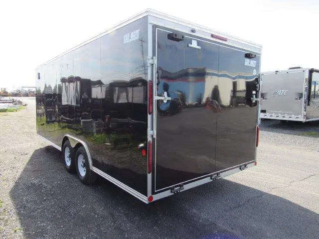 Car Mate 8.5 x 20 V-Nose Enclosed Car Hauler – Extended Tongue - Image 7