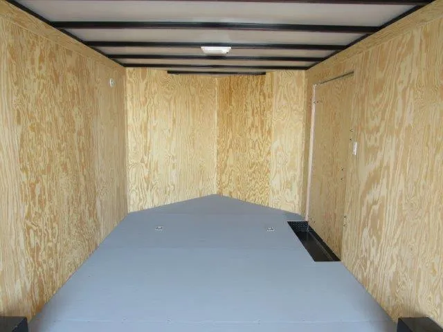 Car Mate 8.5 x 20 V-Nose Enclosed Car Hauler – Extended Tongue - Image 9