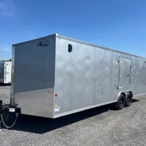 Car Mate Avalanche 8.5 x 24 V-Nose Enclosed Car Trailer – Get Out Door