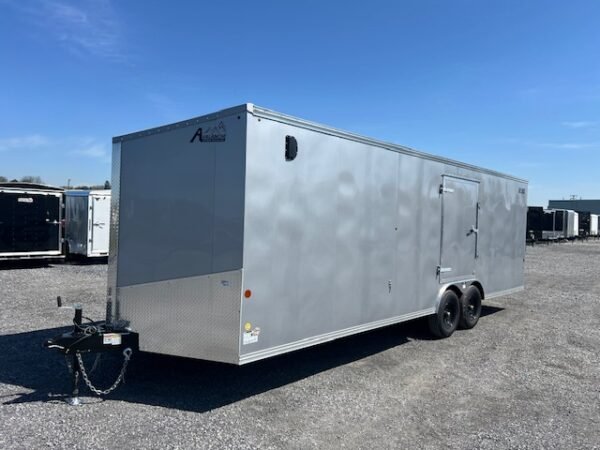 Car Mate Avalanche 8.5 x 24 V-Nose Enclosed Car Trailer – Get Out Door