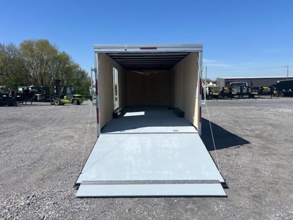 Car Mate Avalanche 8.5 x 24 V-Nose Enclosed Car Trailer – Get Out Door - Image 3