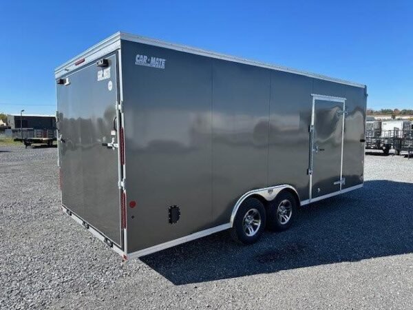 Car Mate 8.5 x 20 Enclosed Car Trailer – Aluminum Wheels - Image 7