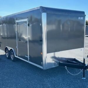 Car Mate 8.5 x 20 Enclosed Car Trailer – Aluminum Wheels