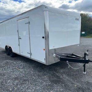 Car Mate 8.5 x 24 Loaded Enclosed Car Trailer – Finished Interior