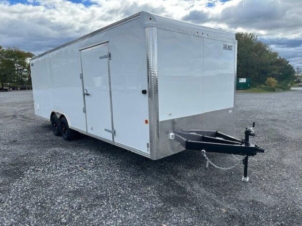 Car Mate 8.5 x 24 Loaded Enclosed Car Trailer – Finished Interior