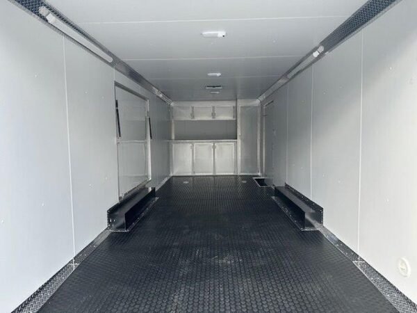 Car Mate 8.5 x 24 Loaded Enclosed Car Trailer – Finished Interior - Image 6
