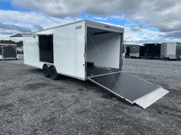 Car Mate 8.5 x 24 Loaded Enclosed Car Trailer – Finished Interior - Image 10