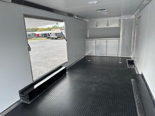 Car Mate 8.5 x 24 Loaded Enclosed Car Trailer – Finished Interior - Image 9