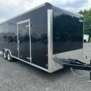 Car Mate 8.5 x 24 Enclosed Car Trailer – 6″ Added Height