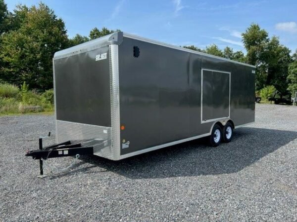 Car Mate 8.5 x 24 Enclosed Car Trailer – Awning Escape Door - Image 4
