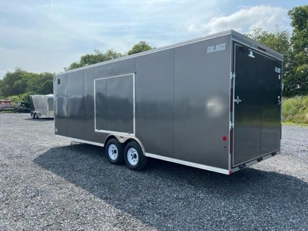 Car Mate 8.5 x 24 Enclosed Car Trailer – Awning Escape Door - Image 5