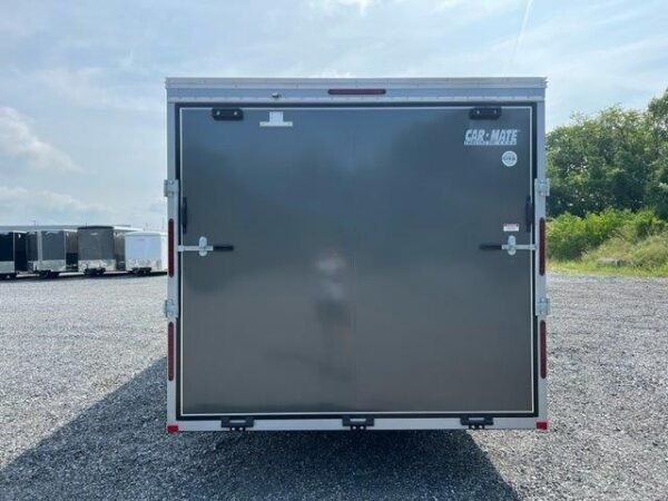 Car Mate 8.5 x 24 Enclosed Car Trailer – Awning Escape Door - Image 9