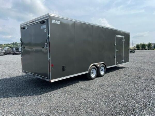 Car Mate 8.5 x 24 Enclosed Car Trailer – Awning Escape Door - Image 7