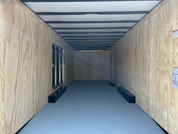 Car Mate 8.5 x 24 Enclosed Car Trailer – Awning Escape Door - Image 6