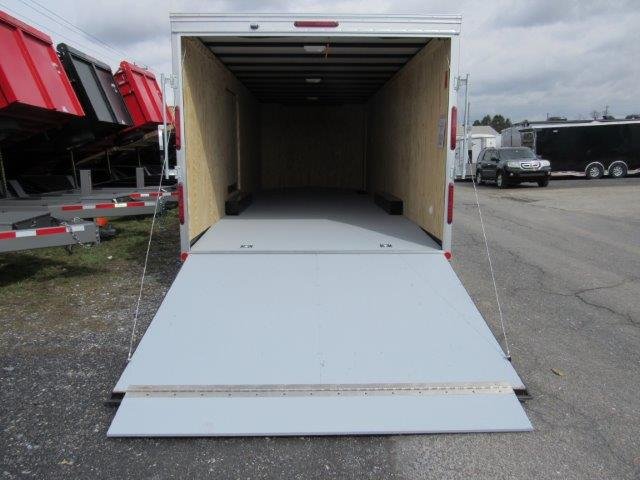 Car Mate 8.5 x 24 V-Nose Enclosed Car Trailer – Get Out Door - Image 3